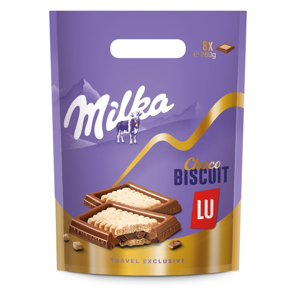 MILKA LU CHOCO BISCUIT 280GR