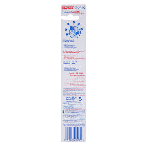 Colgate Max Fresh Medium Toothbrush 1 Pieces