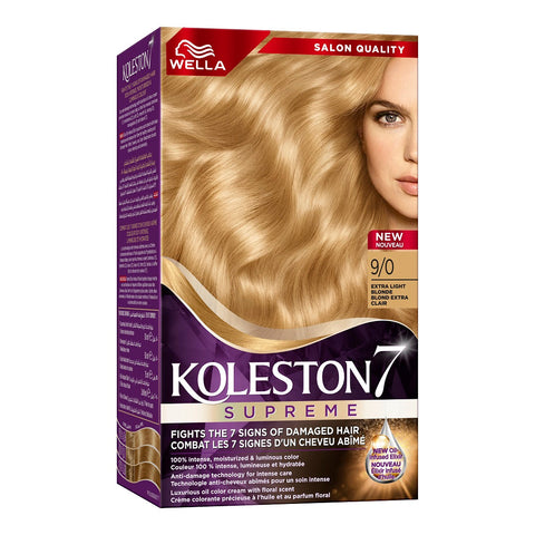 KOLESTON KIT 9 0 LIGHTEST BLONDE MENAP