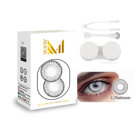 MUICIN - Mr & Mrs Party Wear Colored Eye Contacts - Vibrant Eye Transformation