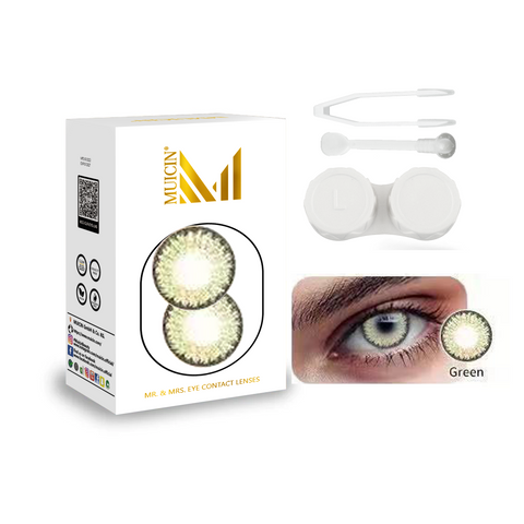 MUICIN - Mr & Mrs Party Wear Colored Eye Contacts - Vibrant Eye Transformation