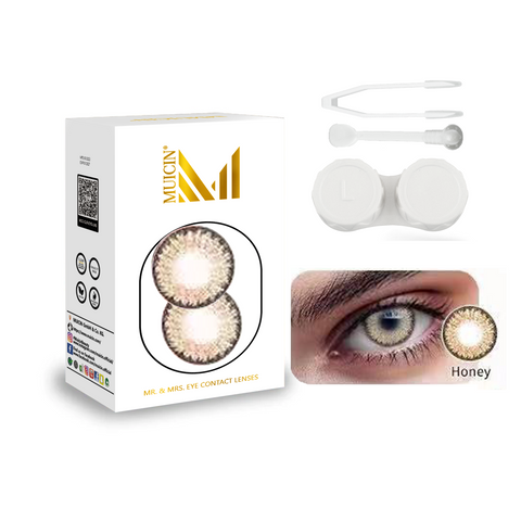 MUICIN - Mr & Mrs Party Wear Colored Eye Contacts - Vibrant Eye Transformation