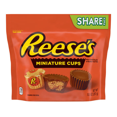 REESE'S Milk Chocolate Peanut Butter Cup Miniatures 297g
