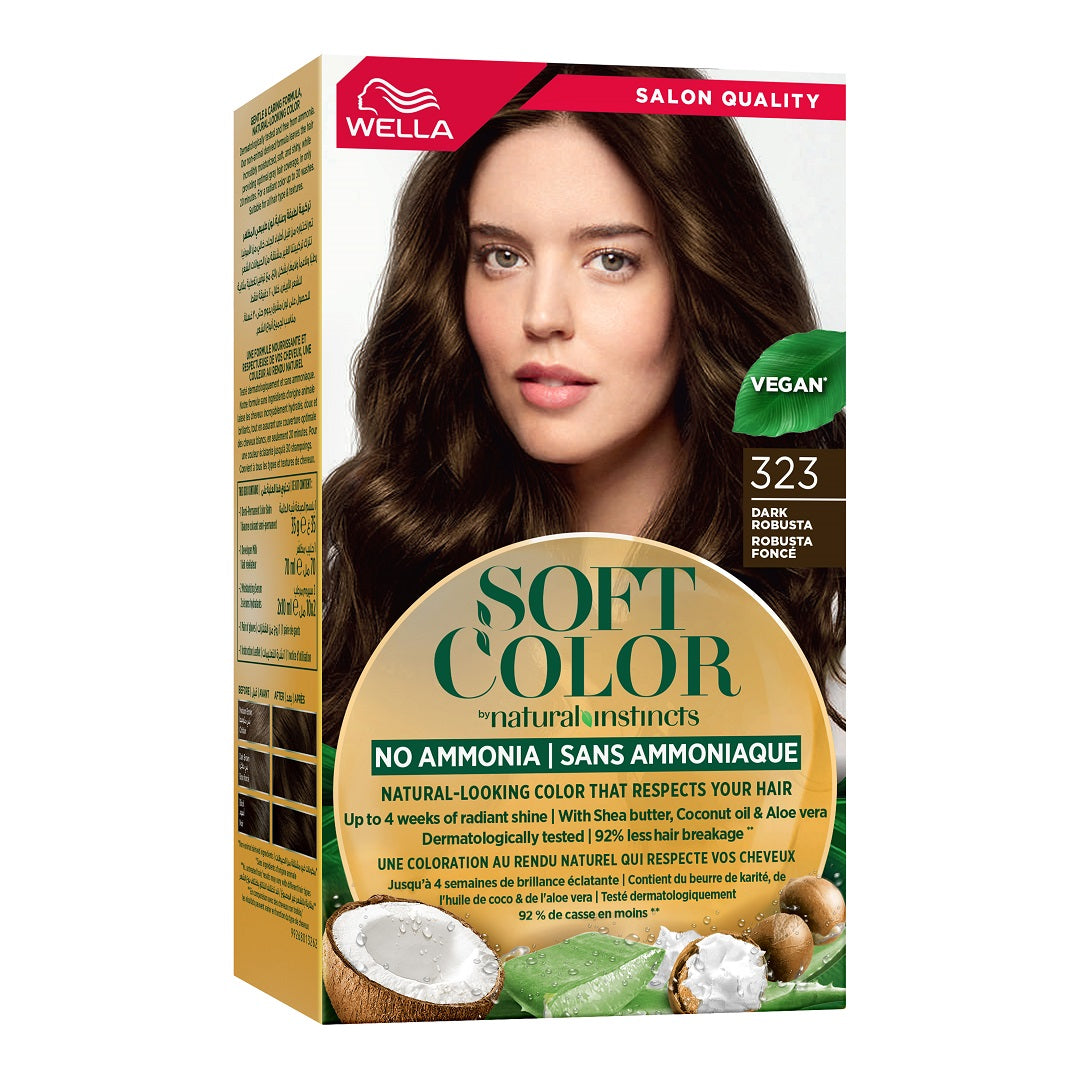 Wella Soft Color Kit 323 Dark Robusta