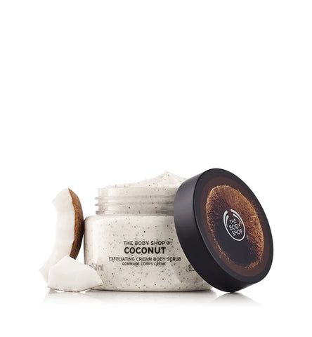 The Body Shop- Coconut Exfoliating Cream Body Scrub, 50ML
