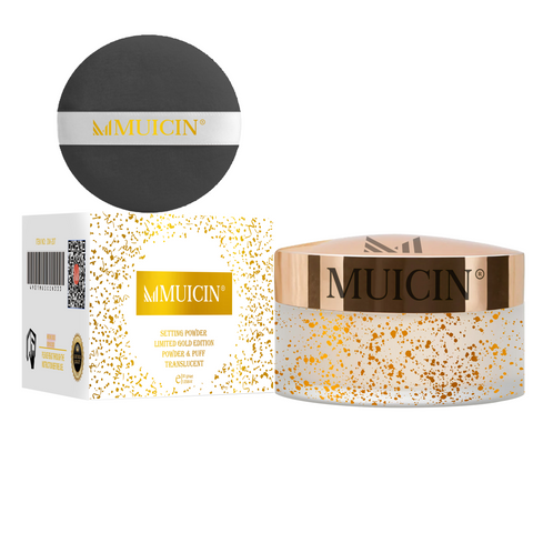 MUICIN - Translucent Setting Powder Limited Gold Edition - Elite Fix