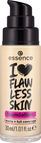 Essence - I Love Flawless Skin Foundation 20 Medium Porcelain 30 Ml Fra Essence