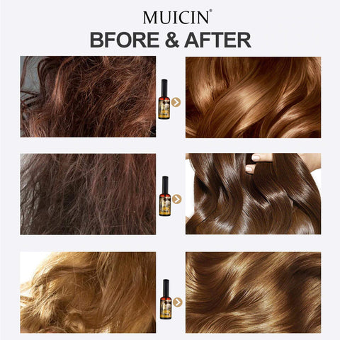 MUICIN - Ginger & Argan Hair Oil - Lustrous Growth Boost