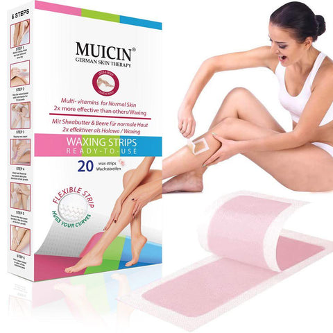 MUICIN - Wax Strips - Quick, Clean, & Effective