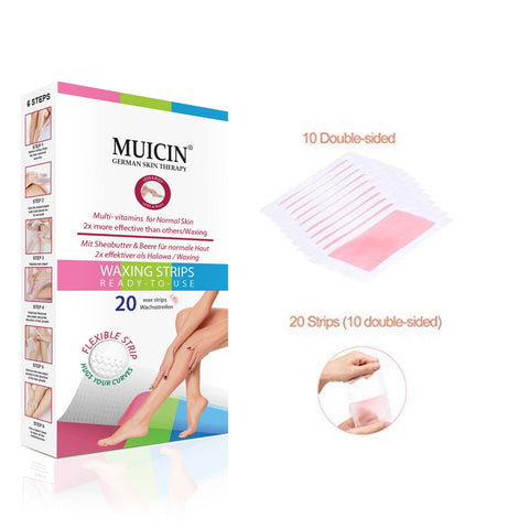 MUICIN - Wax Strips - Quick, Clean, & Effective