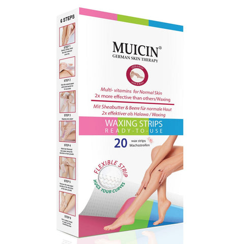 MUICIN - Wax Strips - Quick, Clean, & Effective