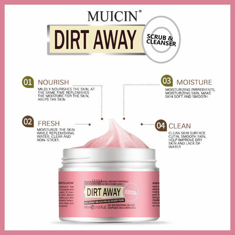 MUICIN - Deep Clean & Exfoliate Scrub - Refresh & Revitalize