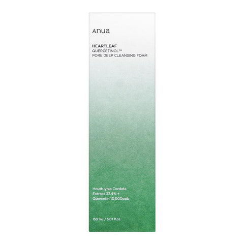 Anua Heartleaf Pore Deep Cleansing Foam Facial Cleanser