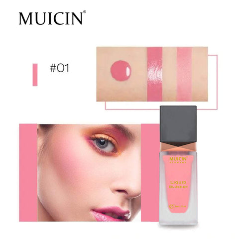 MUICIN - Liquid Blusher - 35Ml - Natural Flush