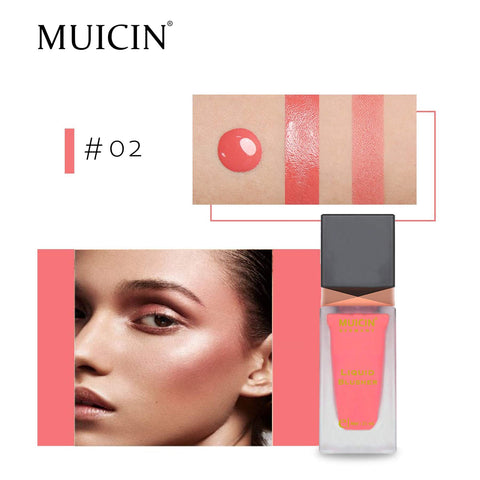 MUICIN - Liquid Blusher - 35Ml - Natural Flush