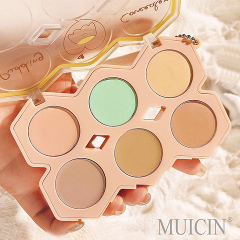 MUICIN - Pudding Crunch White Concealer Palette - Versatile Concealing