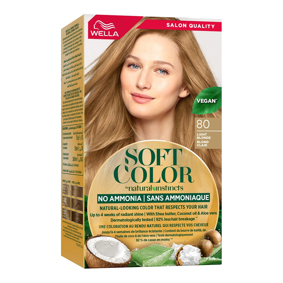 Wella Soft KIT 80 Light Blonde 125 ml