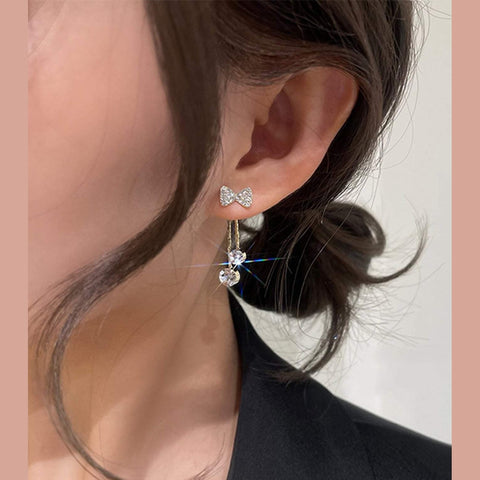 Shein- Bow Knot Decor Earrings