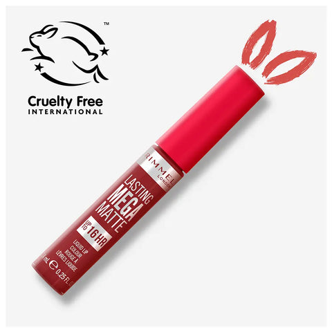 Rimmel London - Lasting Mega Matte Long Lasting Liquid Matte Lipstick 930 Ruby Passion