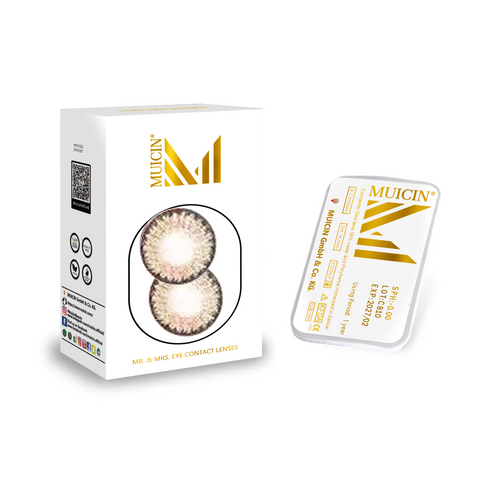 MUICIN - Mr & Mrs Party Wear Colored Eye Contacts - Vibrant Eye Transformation