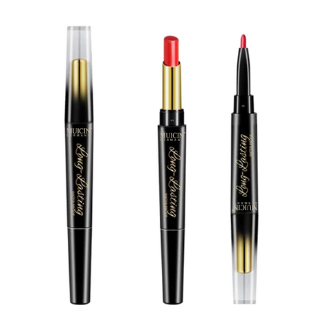 MUICIN - 2 In 1 Lipstick & Lip Liner - Seamless Lip Design