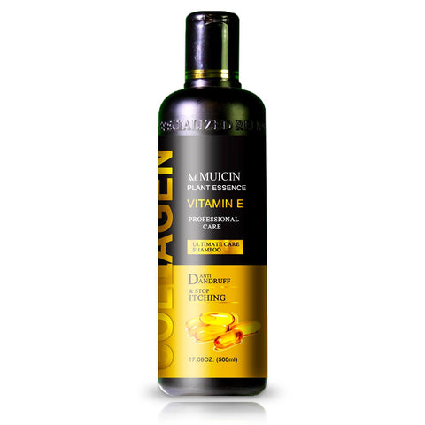 MUICIN - Vitamin E Collagen Anti-Dandruff & Itch Relief Shampoo - Soothe & Rejuvenate