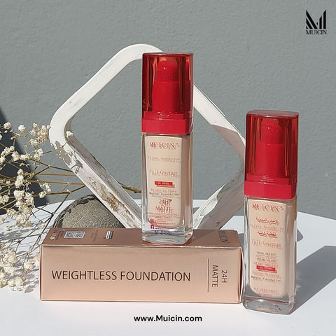 MUICIN - Nude Velvet Full Coverage Foundation - Maximum Smoothness