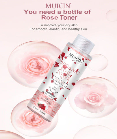 MUICIN - Organic Rose Hydration Toner - Soothe & Refresh