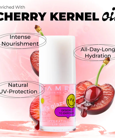 LAMEL Hydrating Lip Oil LET`S GLAZE 403 (  Sweet cherry)