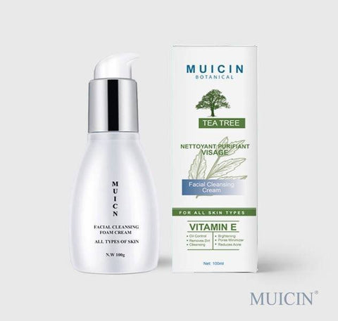 MUICIN - Tea Tree Detox Foam Cream - Purify & Calm With Nature'S Antiseptic