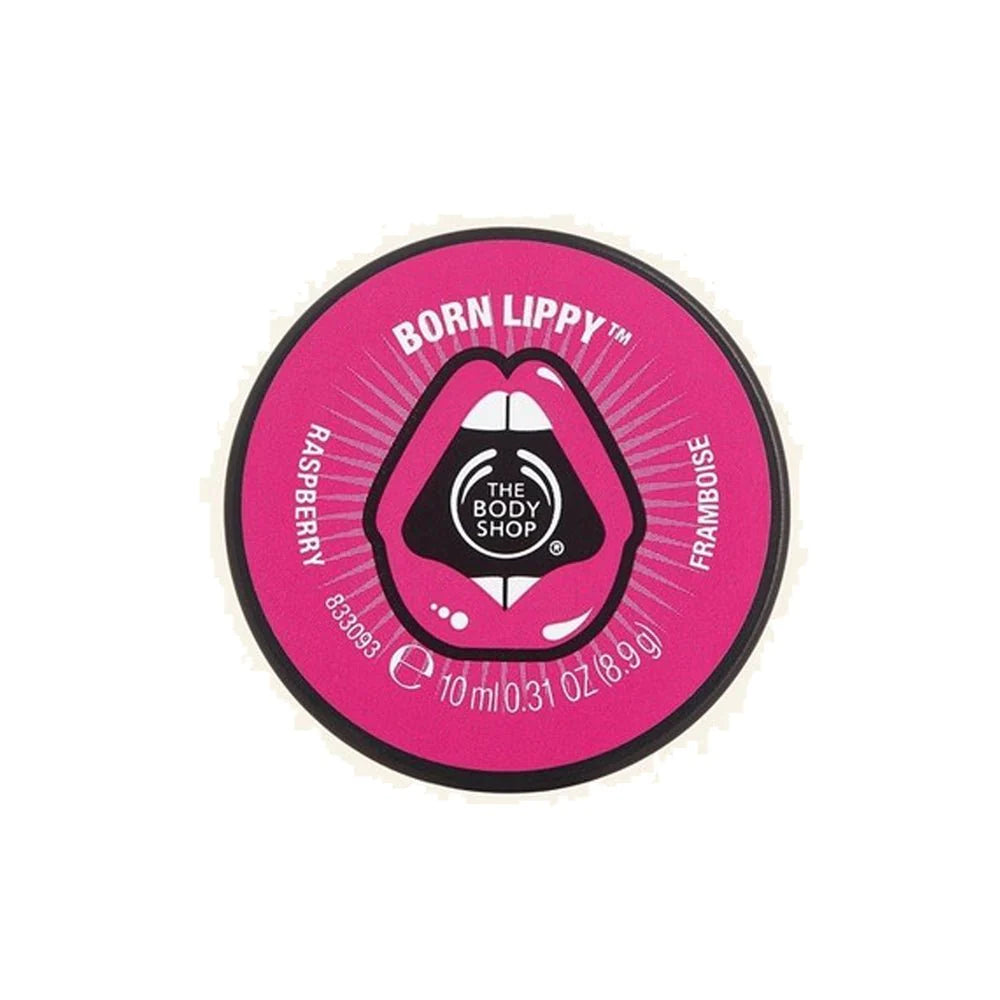 The Body Shop- Born Lippy™Lip Balm Pot- Raspberry, 10ml