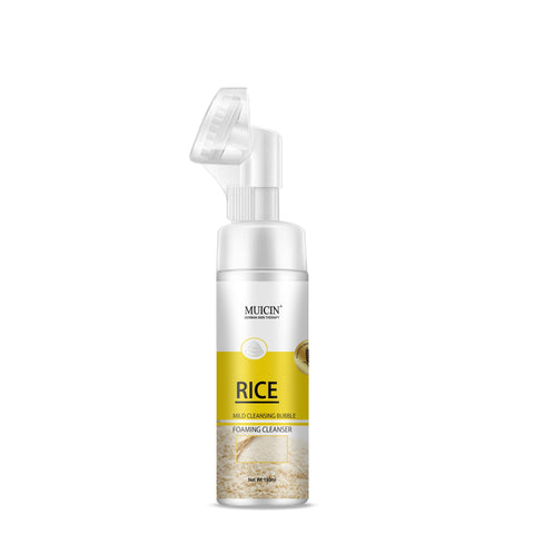 MUICIN - Rice Mild Cleansing Bubble Foaming Facial Cleanser - Delicate Purity