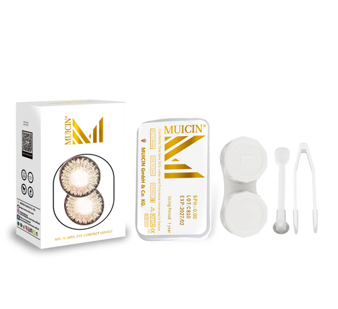MUICIN - Mr & Mrs Party Wear Colored Eye Contacts - Vibrant Eye Transformation