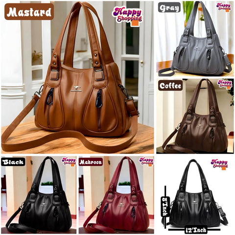 Kangroo High Quality Bag With Unique Handle For Girls