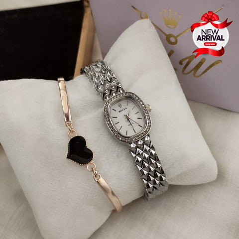 ROLEX WATCH +BRACELET (with box)