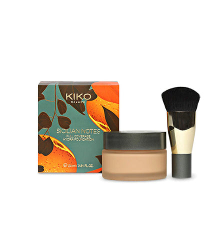 Kiko Milano- Sicilian Notes Full Coverage Hydra Foundation- 03 Light Beige, 24ml