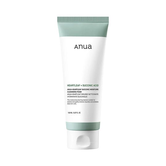 Anua Heartleaf Succinic Moisture Cleansing Foam 150ml - Spireclick