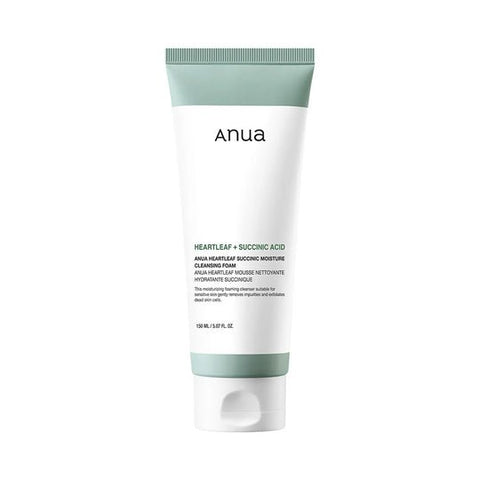 Anua Heartleaf Succinic Moisture Cleansing Foam 150ml - Spireclick