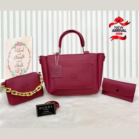 GUCCI  3 Pcs Bag Set