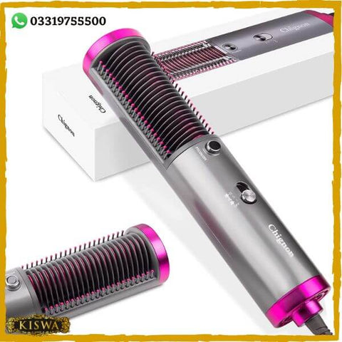 Home.Co- 3in1 Hair Straightener Brush