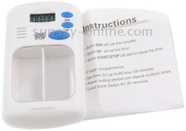 Home.Co- Mini Alarm Medicine Box