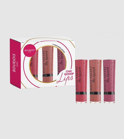 Bourjois - Chic Gossip Lips Pink shades set