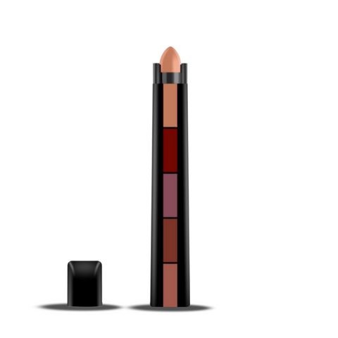 MUICIN - 5 In 1 Matte Lipsticks - Matte Quintessence