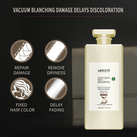 MUICIN - Coconut Milk Hair Shampoo - Deep Hydration & Softness