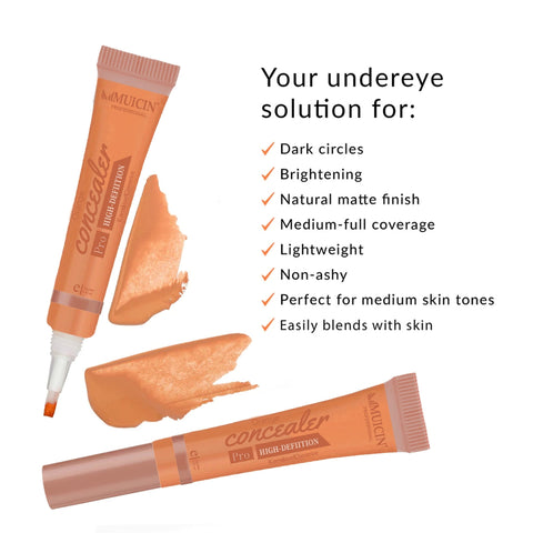 MUICIN - 3D Pro Concealer Orange - Color Correcting Expert