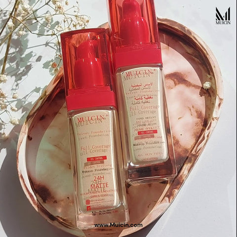 MUICIN - Nude Velvet Full Coverage Foundation - Maximum Smoothness