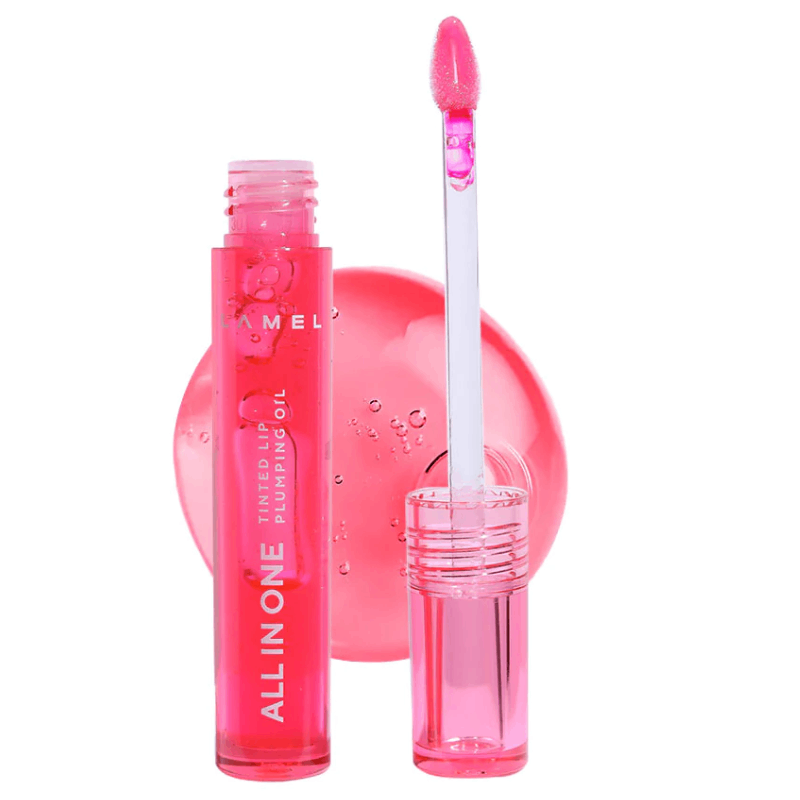 LAMEL All in One Lip Tinted Plumping Oil 403 Watermelon