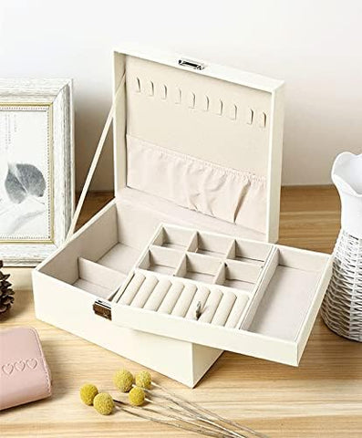 Home.Co - Jewellery Box Large- White