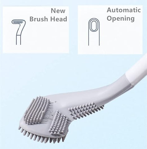 Home.co- Gold Shaped  Toiler Brush
