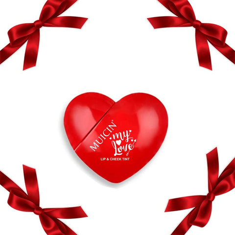 MUICIN - Heart Lip & Cheek Tint - Flush Of Color Charm